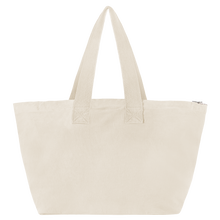 Load image into Gallery viewer, embroidered erewhon market zip tote (natural)
