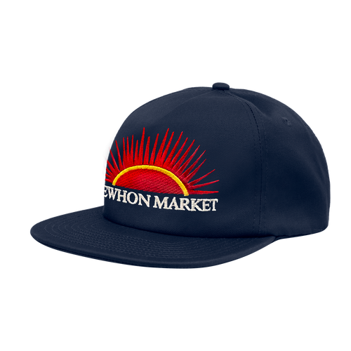 erewhon market snapback hat (navy)