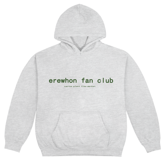 erewhon fan club hoodie (ash)