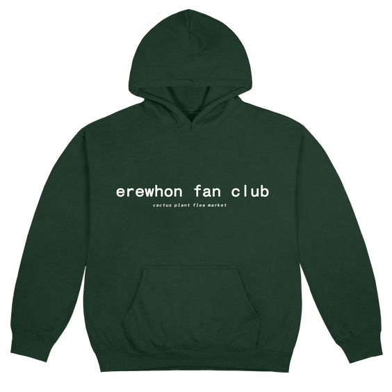 erewhon fan club hoodie (green)