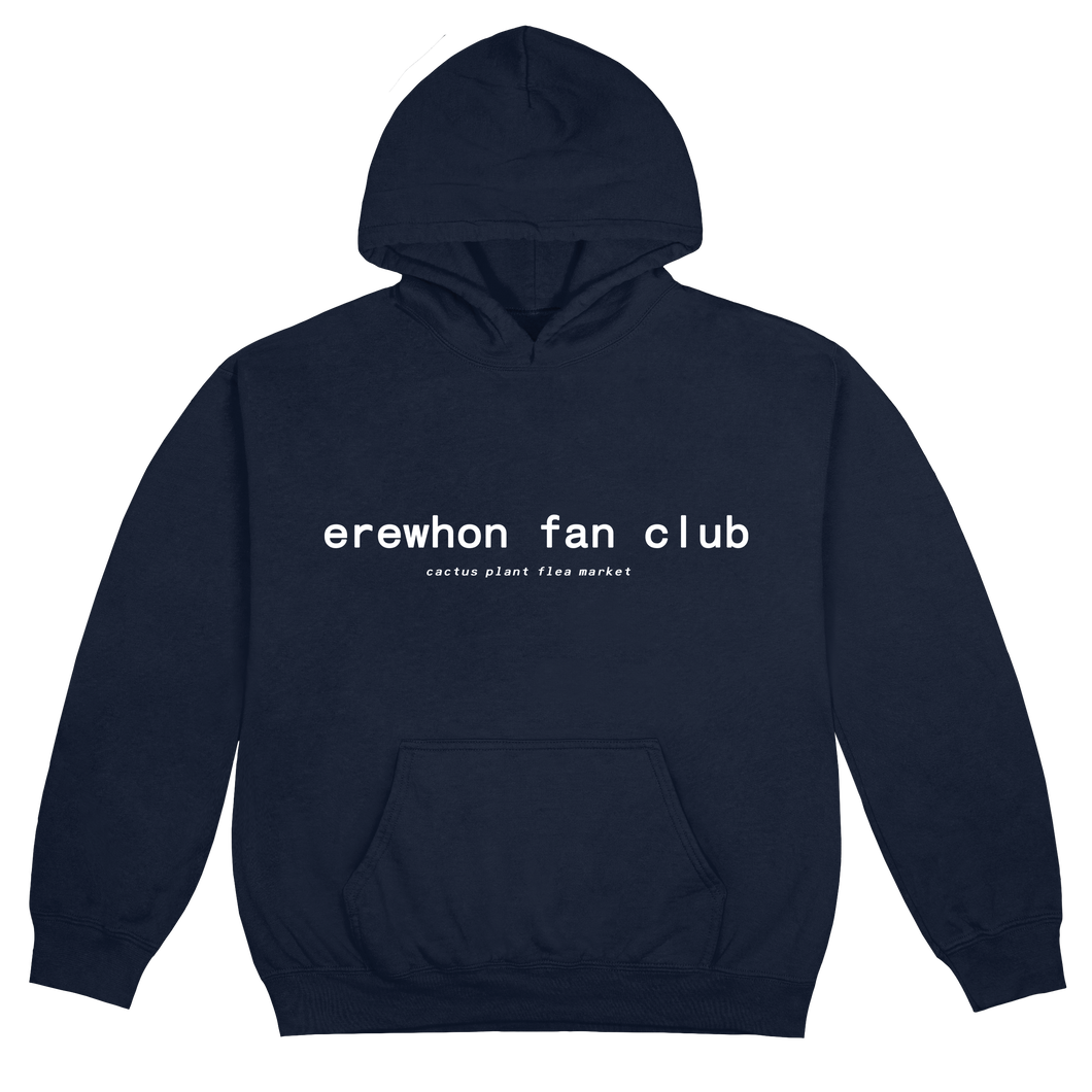 erewhon fan club hoodie (navy)