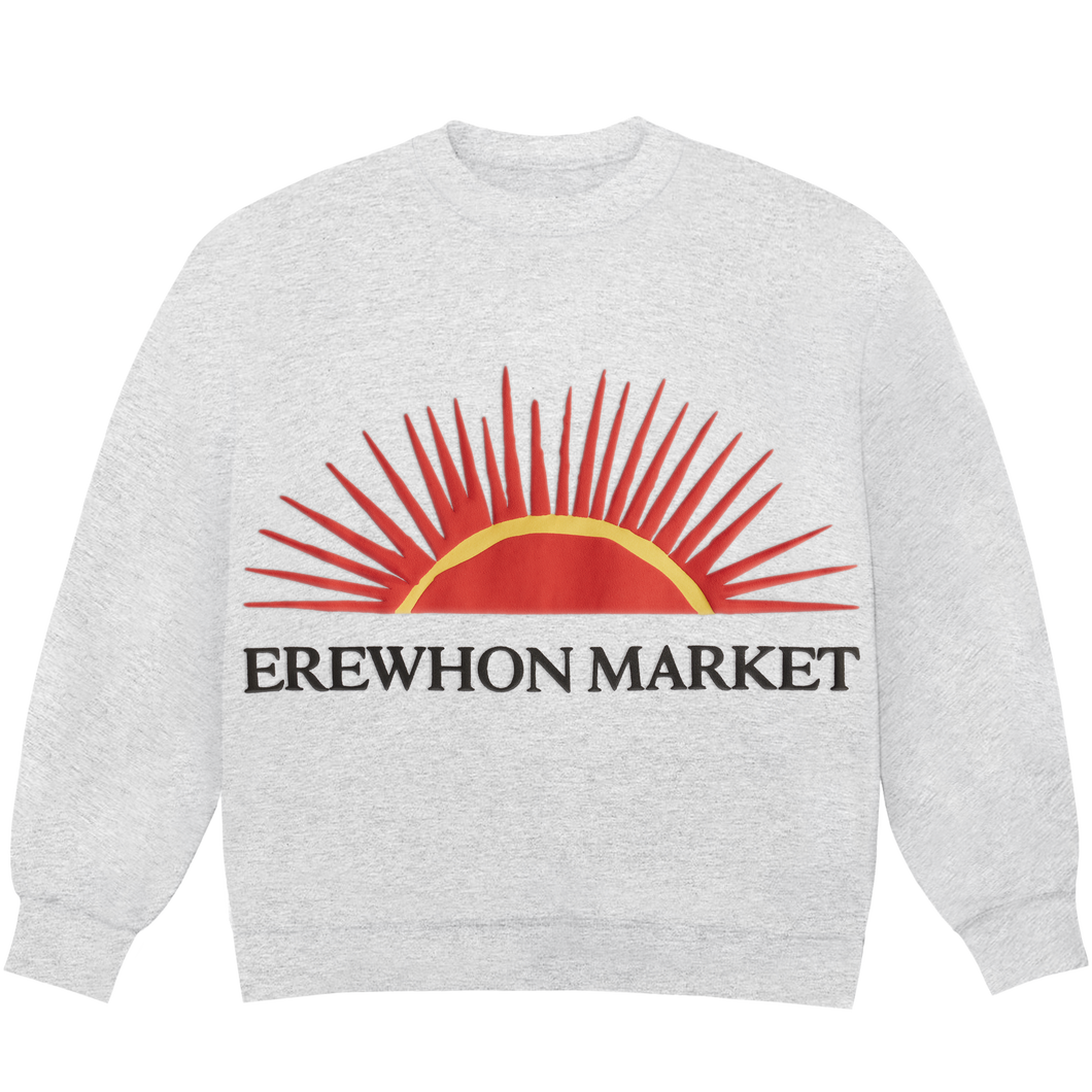 erewhon market crewneck (ash)