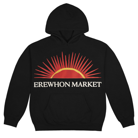 erewhon market hoodie (black)