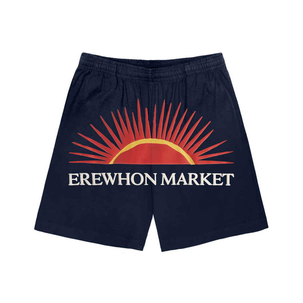 erewhon market shorts (navy)