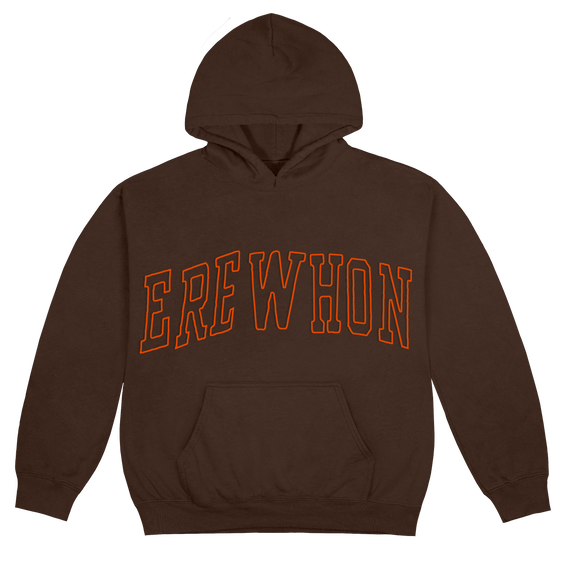 erewhon sport hoodie (brown)
